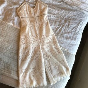 White Lace Romper